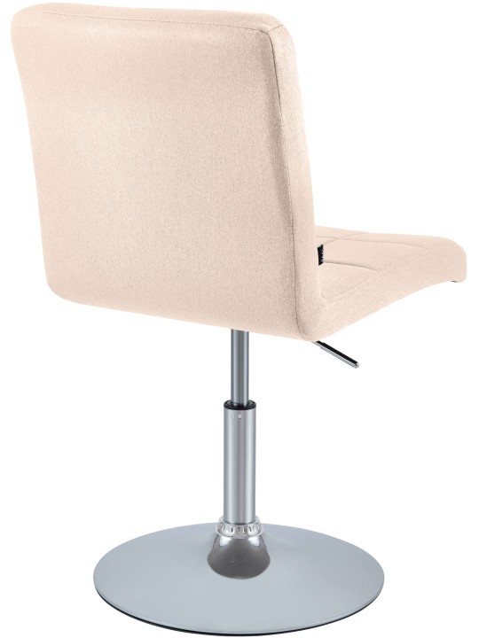 Tuoli Ricky kangasta, kermanvärinen