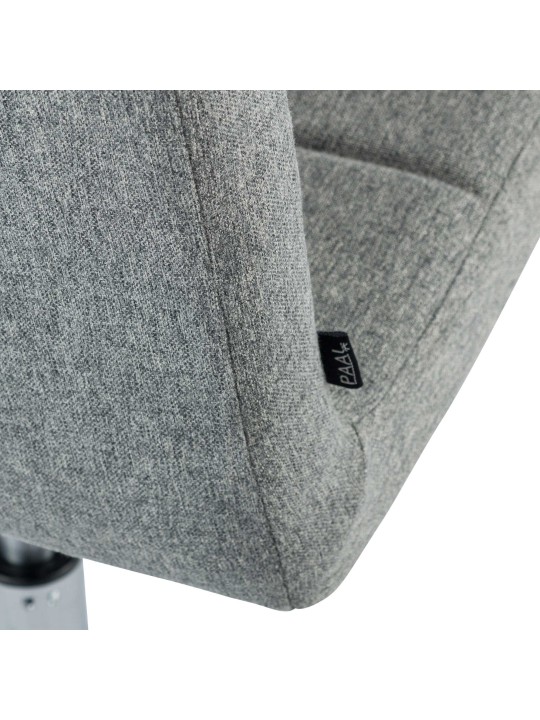 Tuoli Ricky kangasta, harmaa