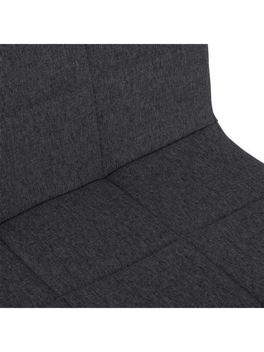 Tuoli Ricky kangasta, musta