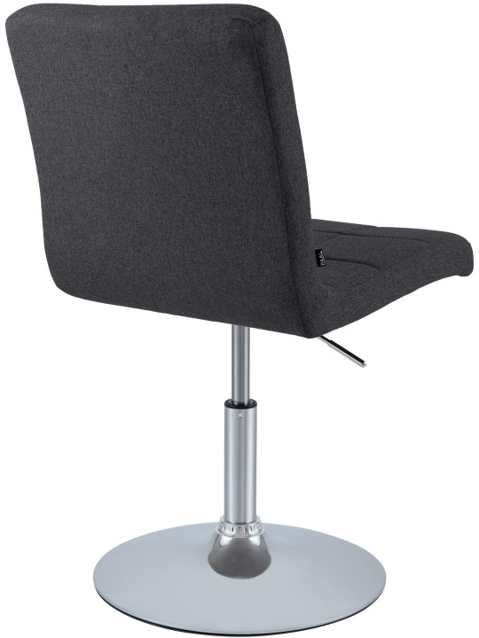 Tuoli Ricky kangasta, musta