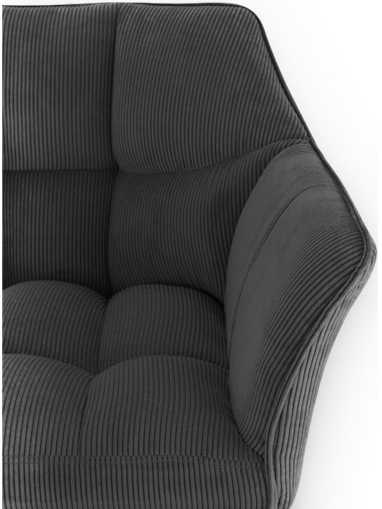 Baarijakkara Damaso E johto 4 jalan rungolla, tummanharmaa