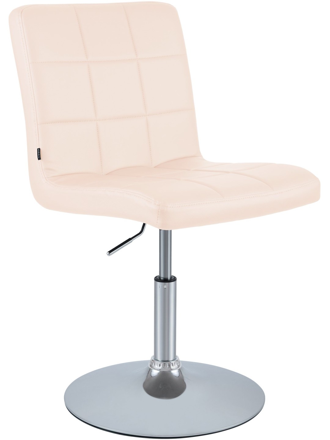 Tuoli Ricky keinonahkaa, kermanvärinen