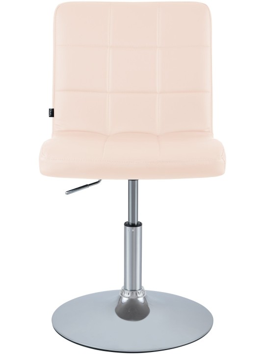 Tuoli Ricky keinonahkaa, kermanvärinen