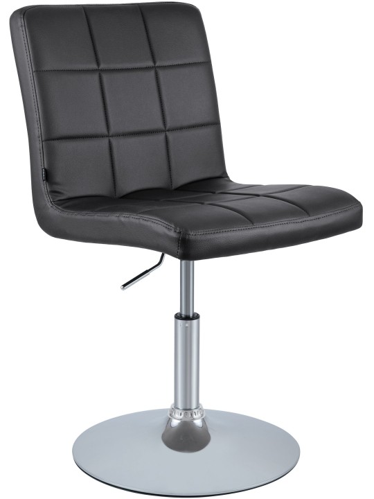 Tuoli Ricky keinonahkaa, musta