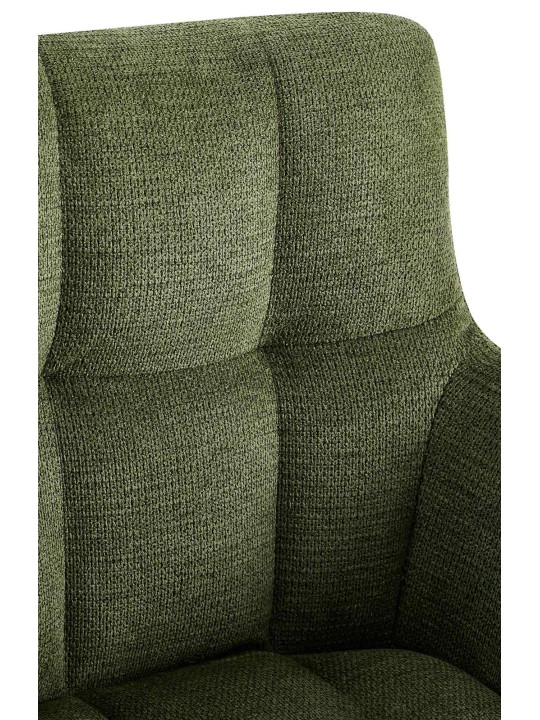 Ruokasalin tuoli Jonah kangasta, vihreä