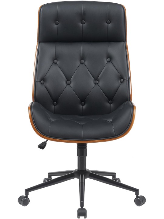 Työtuoli Martil pähkinä/, musta