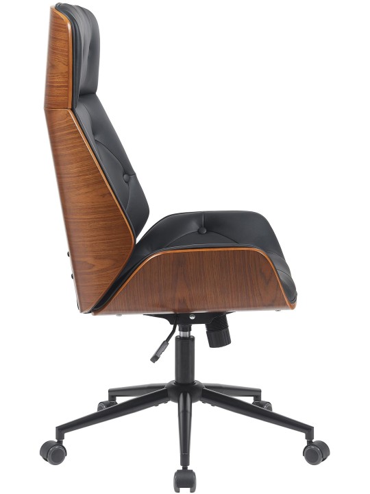 Työtuoli Martil pähkinä/, musta