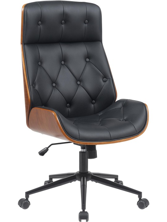 Työtuoli Martil pähkinä/, musta