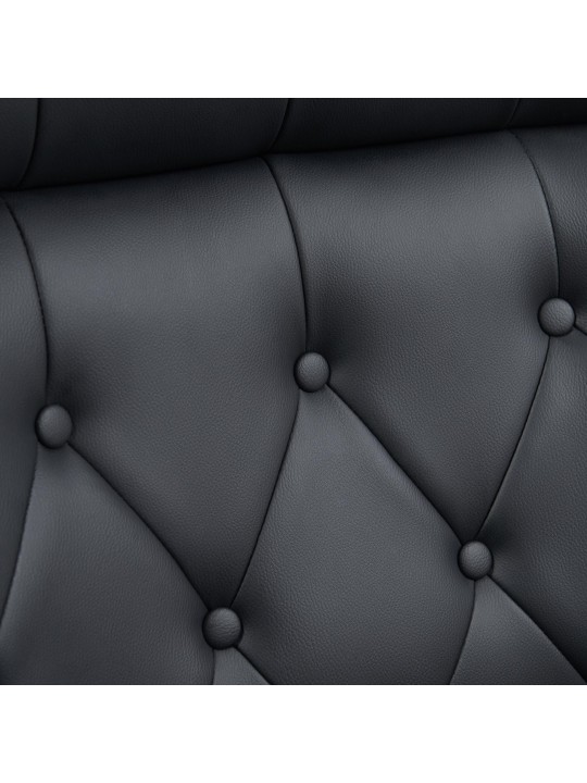 Työtuoli Martil pähkinä/, musta