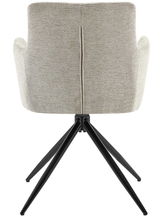 Sarja 2 ruokasalin tuolia Jonah kangas, taupe