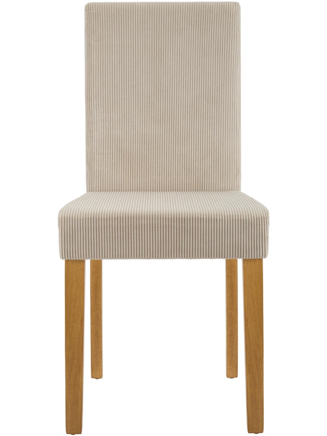 Setti 2 ruokasalin tuolia Ina Cord antiikkivalo, vaaleanruskea