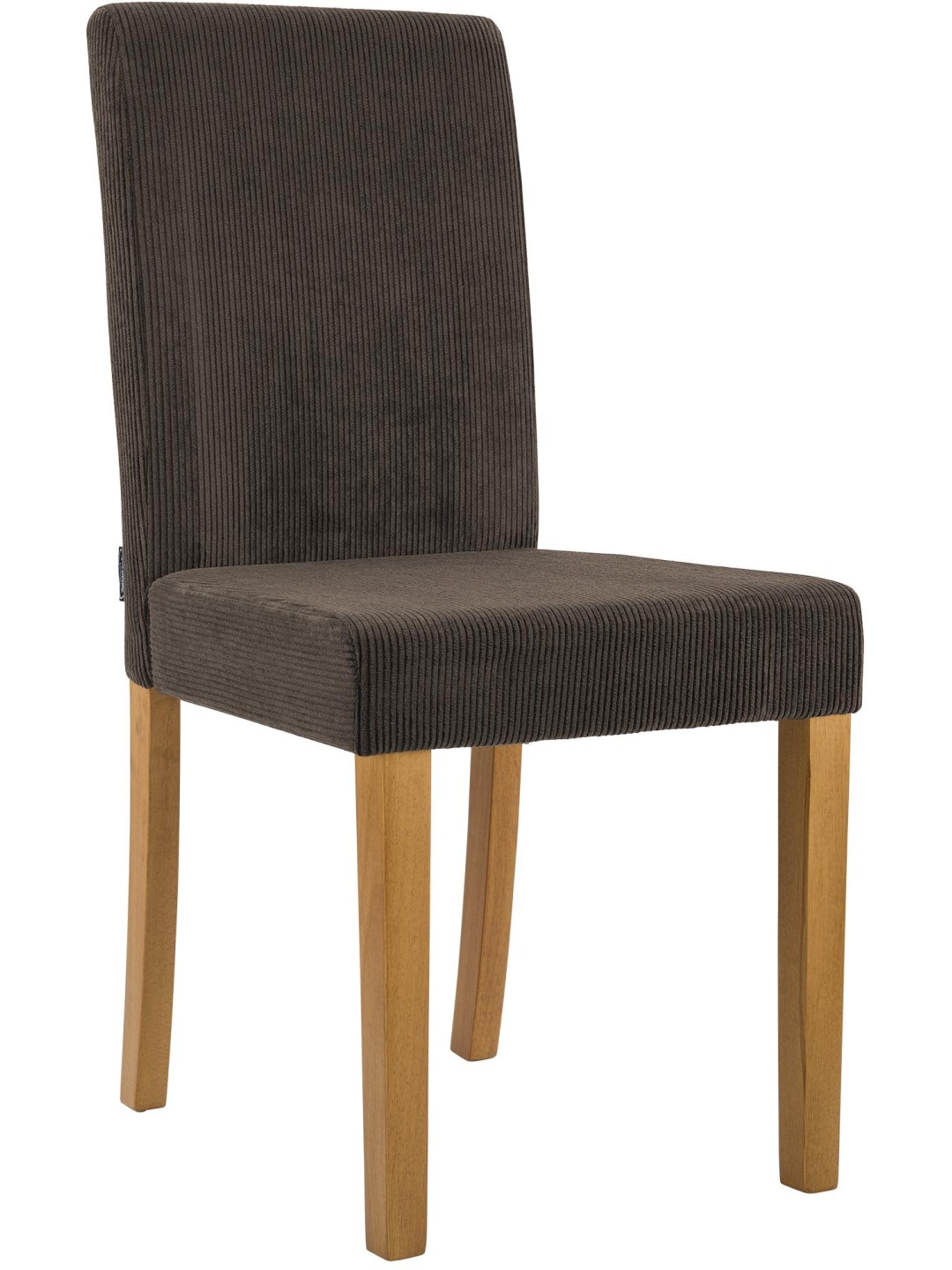 Ruokasalin tuoli Ina Cord antiikkivalo, ruskea