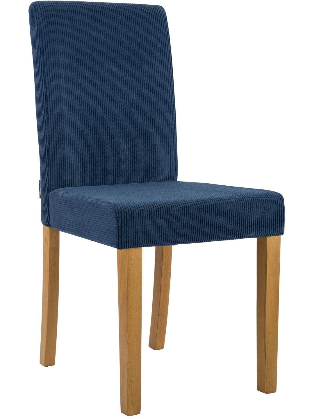 Ruokasalin tuoli Ina Cord antiikkivalo, sininen