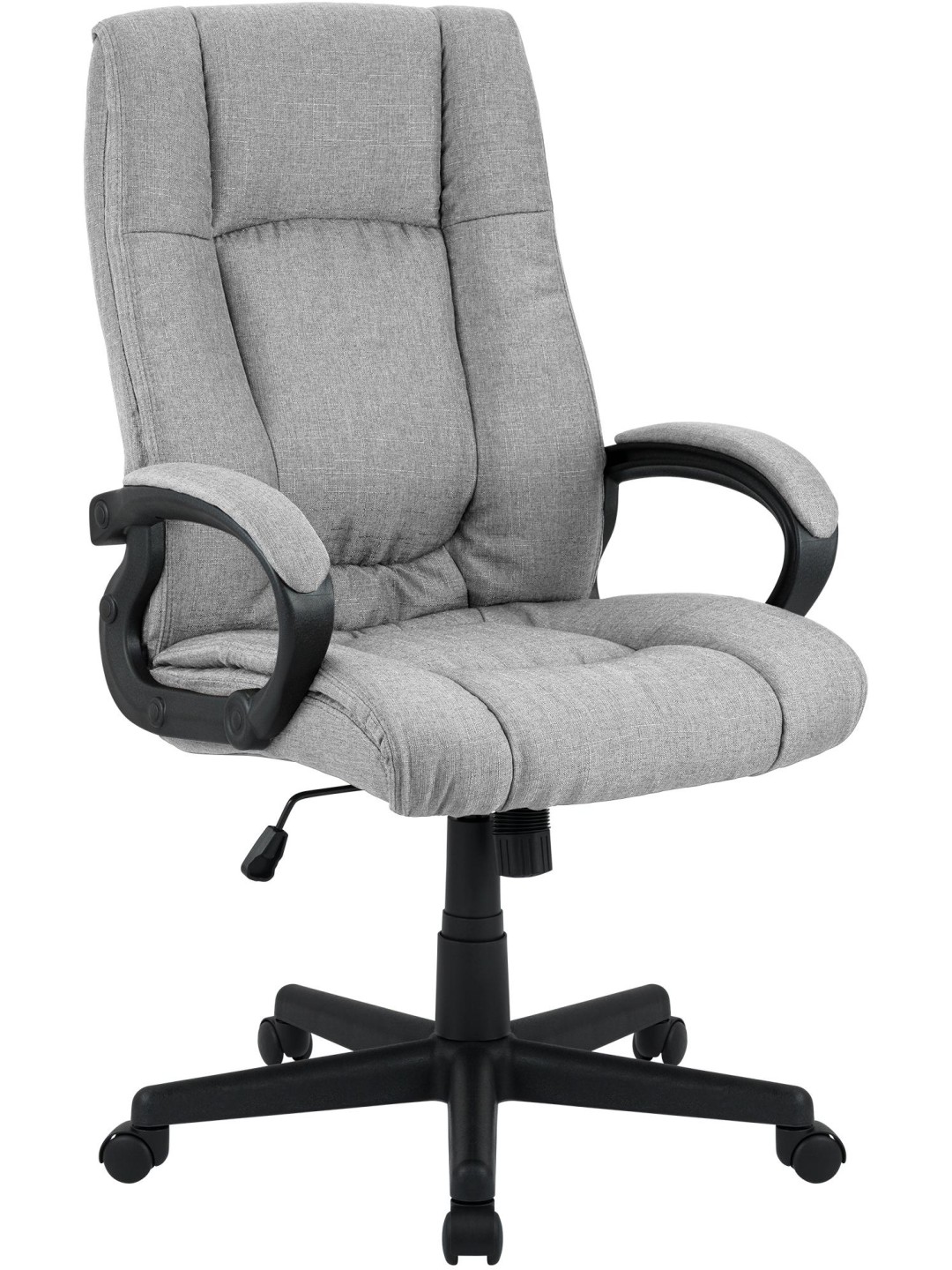 Työtuoli XL Sparta kangasta, harmaa