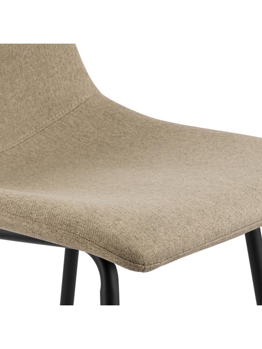 Baarijakkara Altona kangasta, taupe