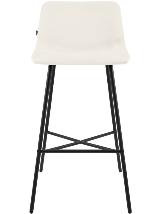 Baarijakkara Altona samettia, kermanvärinen