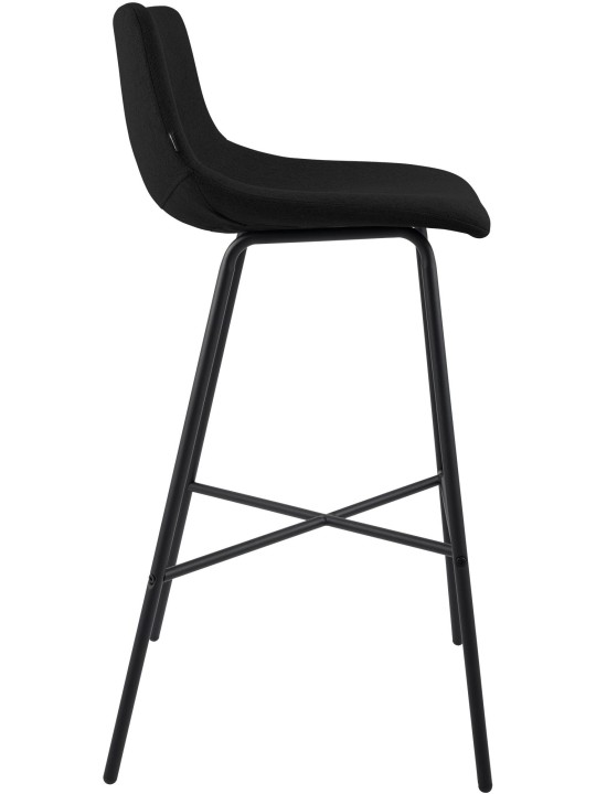 Baarijakkara Altona kangasta, musta