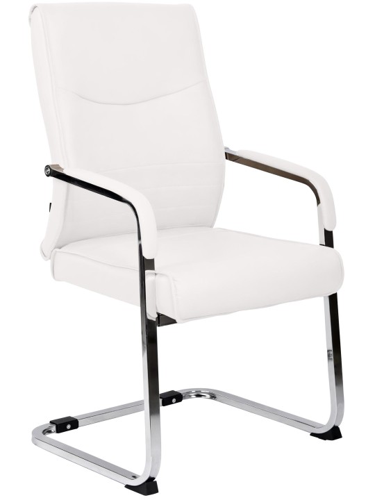 Hobart vierailijatuoli, valkoinen