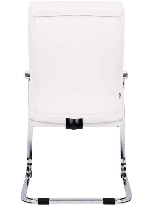 2 vierailijatuolin setti Hobart, valkoinen