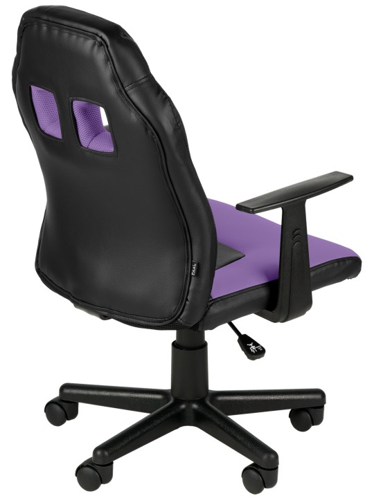 Hauska lasten työtuoli, musta/liila