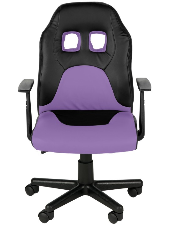 Hauska lasten työtuoli, musta/liila