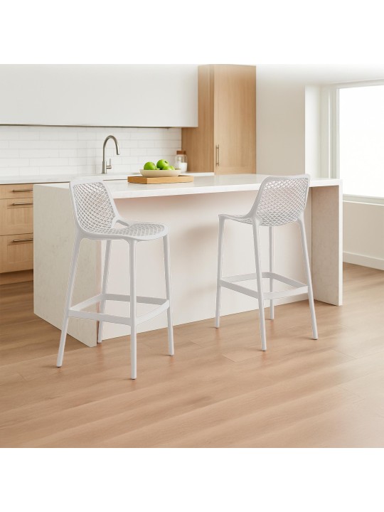 2 baarijakkaran sarja Air, valkoinen