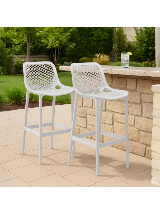 2 baarijakkaran sarja Air, valkoinen