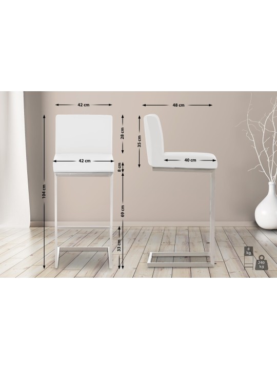 Baarijakkara Paros, valkoinen