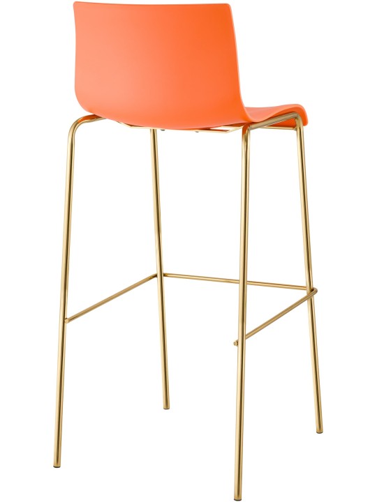 2 baarijakkaran setti Hoover muovia 4 jalkaa kultaa, oranssi