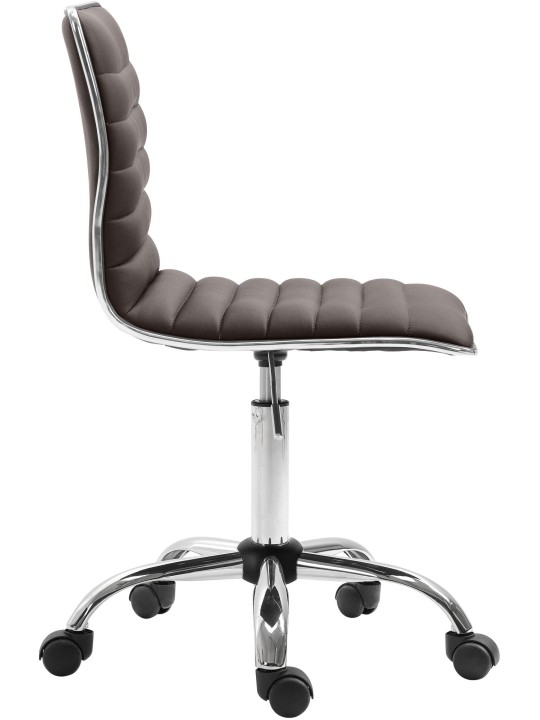 Työjakkara Alamosa keinonahkaa, ruskea