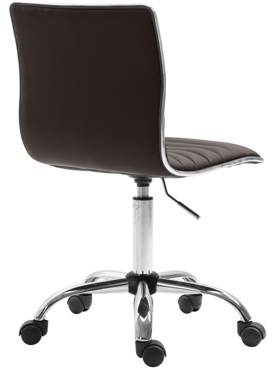 Työjakkara Alamosa keinonahkaa, ruskea