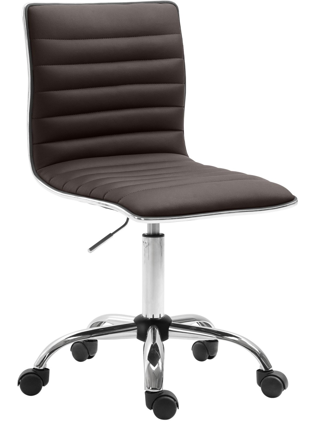 Työjakkara Alamosa keinonahkaa, ruskea