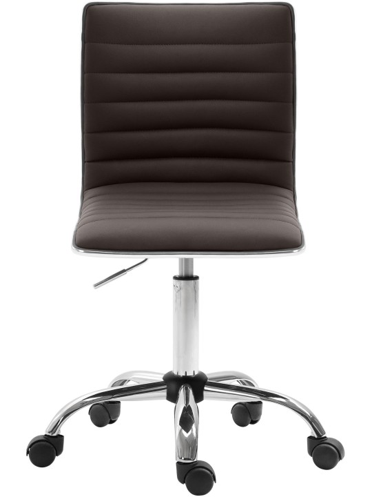 Työjakkara Alamosa keinonahkaa, ruskea