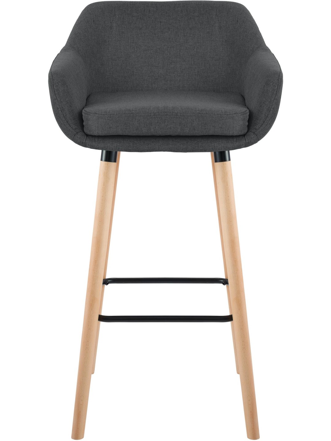 Baarijakkara Grant-kangas, tummanharmaa