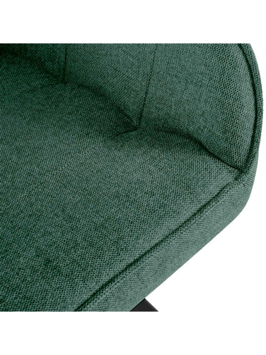 Tuoli Pettuli kangasta, vihreä