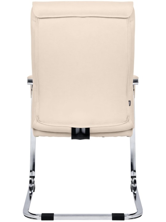 Hobart vierailijatuoli, kermanvärinen