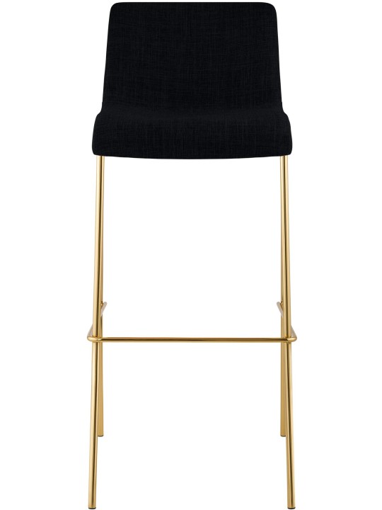 Baarijakkara Hoover-kangas, 4 jalkaa kultaa, musta Baarijakkara Hoover-kangas, 4 jalkaa kultaa, musta