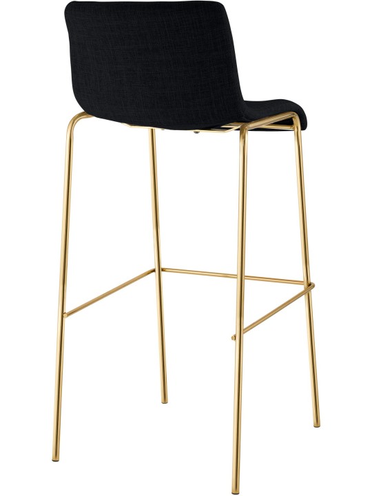 Baarijakkara Hoover-kangas, 4 jalkaa kultaa, musta Baarijakkara Hoover-kangas, 4 jalkaa kultaa, musta