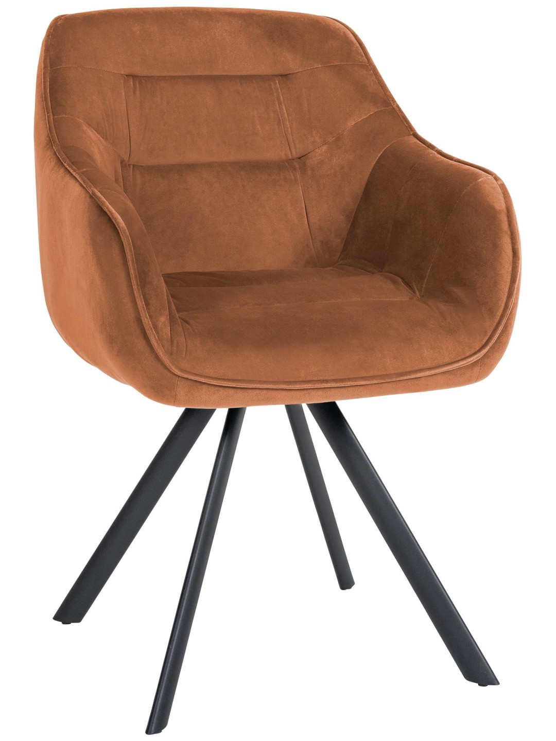 Russel samettituoli, kahvi