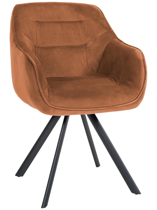 Russel samettituoli, kahvi