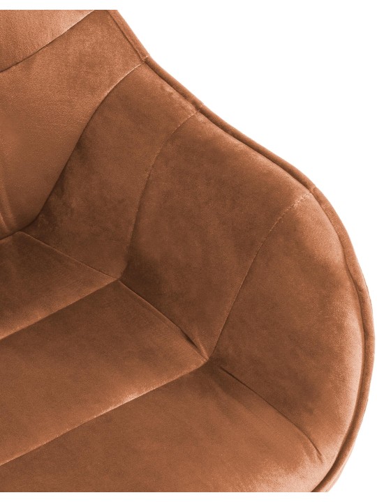 Russel samettituoli, kahvi