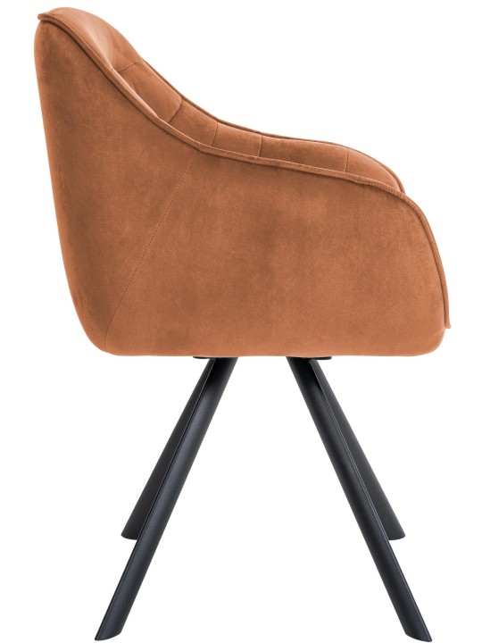 Russel samettituoli, kahvi