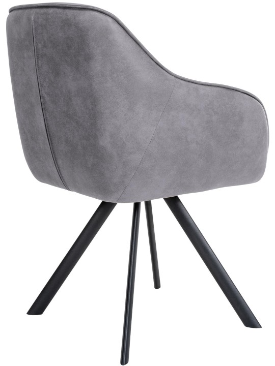 Russel vintage tuoli, harmaa