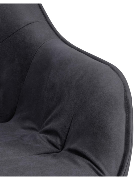 Russel vintage tuoli, musta