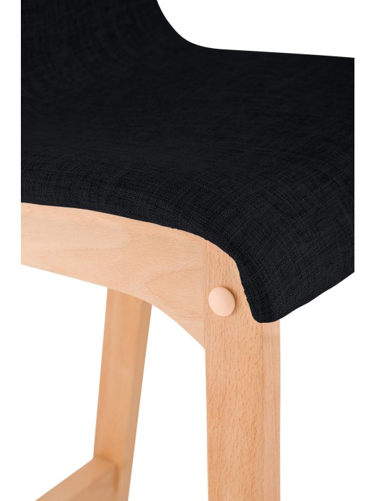 Baarijakkara Hoover-kangas Natura, musta