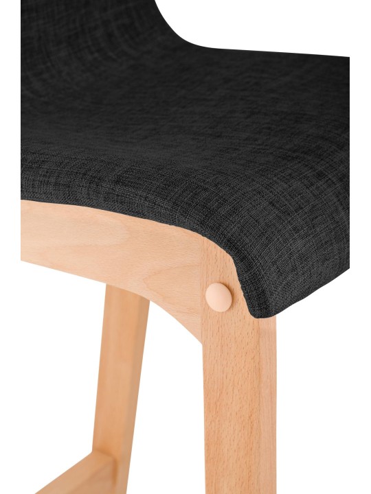 2 baarijakkaran setti Hoover kangas Natura, tummanharmaa