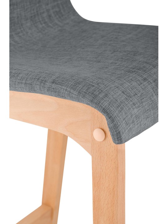 2 baarijakkaran setti Hoover kangas Natura, vaaleanharmaa