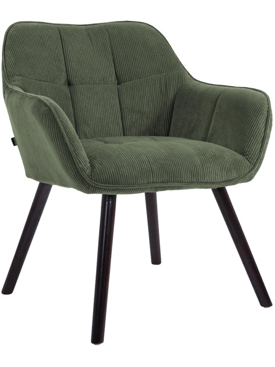 Vienna Cord ruokapöydän tuoli, vihreä