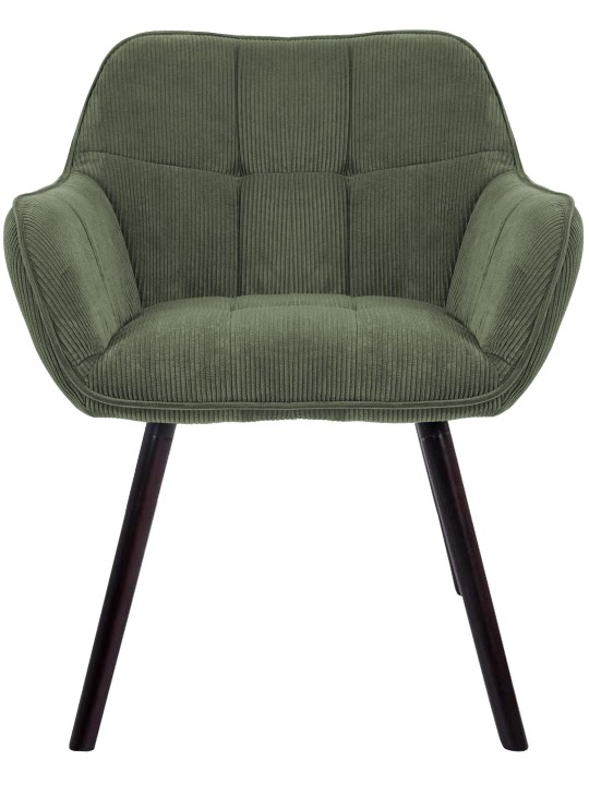 Vienna Cord ruokapöydän tuoli, vihreä