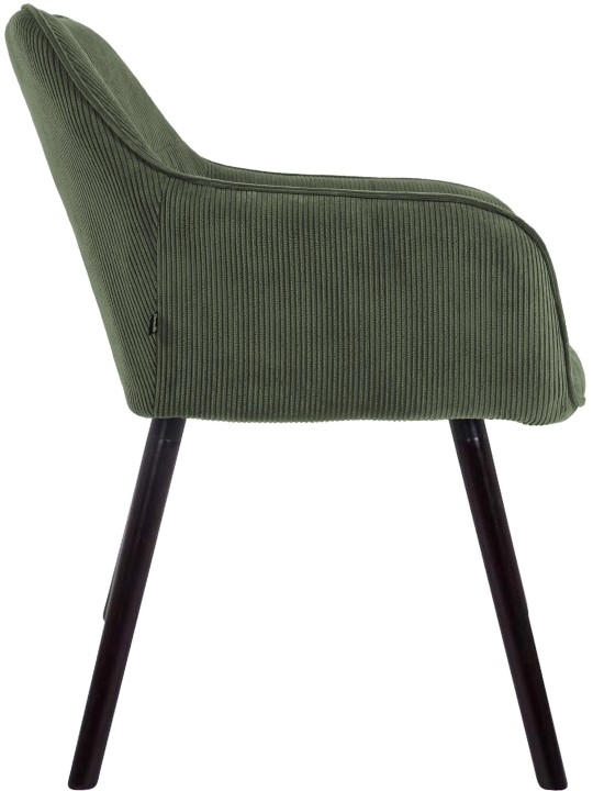 Vienna Cord ruokapöydän tuoli, vihreä